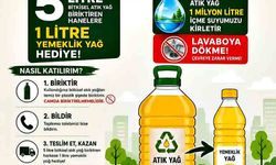 Atık Yağ Kampanyası: 5 Litre Getirene Hediye Var