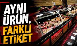 Aynı ürün, farklı etiket