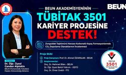 BEUN akademisyeninin TÜBİTAK 3501 Kariyer Projesine destek