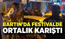 Bartın'da festivalde ortalık karıştı