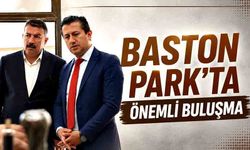 Başkan Ulupınar, Zonguldak Defterdarı Recep Serdar’ı Baston Park’ta ağırladı