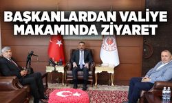 Başkanlardan Vali Hacıbektaşoğlu’na ziyaret