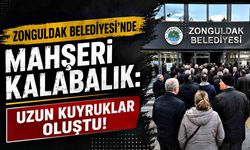Zonguldak Belediyesinde mahşeri kalabalık! Uzun kuyruklar oluştu