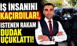İş insanını kaçırdılar! İstenen rakam dudak uçuklattı