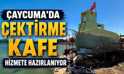 Çaycuma'da Çektirme Kafe hizmete hazırlanıyor
