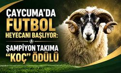 Çaycuma’da futbol heyecanı başlıyor: Şampiyon takıma “Koç” ödülü
