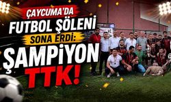 Çaycuma'da futbol şöleni sona erdi: Şampiyon TTK!