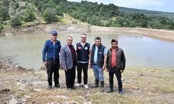 Çiftçinin su kaynağı yeniden hayat buldu