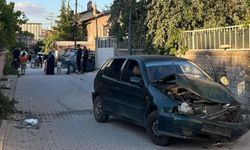 Çocuk sürücünün karıştığı kazada 2’si çocuk 5 kişi yaralandı