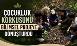 Çocukluk korkusunu bilimsel projeye dönüştürdü