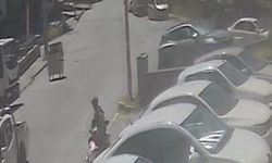 Çöp konteyneri caddeyi birbirine kattı