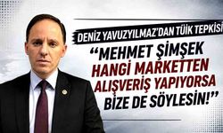 Deniz Yavuzyılmaz’dan TÜİK Tepkisi: “Mehmet Şimşek hangi marketten alışveriş yapıyorsa bize de söylesin!”