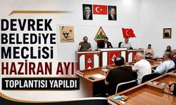 Devrek Belediye Meclisi Haziran ayı toplantısı yapıldı