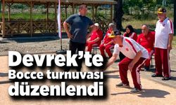 Devrek’te Bocce turnuvası düzenlendi