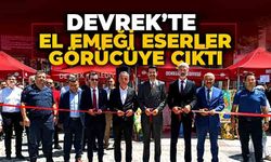Devrek'te el emeği eserler görücüye çıktı