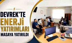 Devrek’te enerji yatırımları masaya yatırıldı
