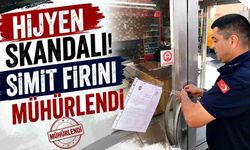 Devrek'te hijyen skandalı! Simit fırını mühürlendi