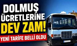 Zonguldak’ta Dolmuş Ücretlerine Dev Zam: Yeni Tarife Belli oldu