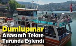 Dumlupınar Anasınıfı Tekne Turunda Eğlendi!