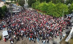 Düzce'de milli maç heyecanı