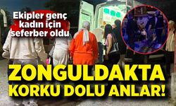 Zonguldak'ta Genç Kadın Bir Anda Yere Yığıldı
