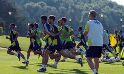 Fenerbahçe günü çift antrenmanla tamamladı