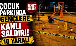 Parktaki gençlere pompalı tüfekle saldırdı: 10 yaralı