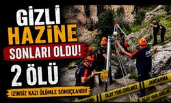 Gizli hazine ararken canlarından oldular!