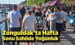 Zonguldak’ta Hafta Sonu Sahilde Yoğunluk