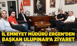 İl Emniyet Müdürü Ergen’den Başkan Ulupınar’a Ziyaret