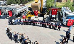 İl Özel İdaresine 13 yeni araç ve iş makinesi kazandırıldı