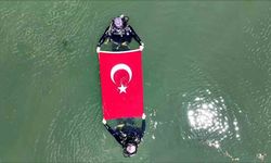 İtfaiyeden nefes kesen tatbikat: Dalgıçlar göreve hazır