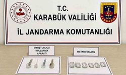 Jandarmadan eş zamanlı operasyon: 171 sentetik hap ele geçirildi