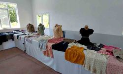 Kadınların el emeği göz nuru eserleri görücüye çıktı
