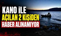 Burdur Gölü'nde kano ile açılan 2 kişiden haber alınamıyor