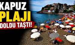 Hava sıcaklığı arttı, Kapuz plajı doldu