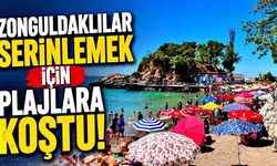 Plajlarda hafta sonu yoğunluğu
