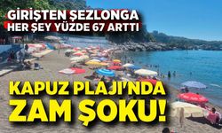 Kapuz Plajı'nda Zamlı Tarife Dönemi: Giriş ve Hizmet Ücretleri 50 TL Oldu!