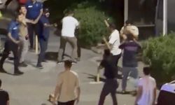 Kavga eden şahısların yakınları hastanede birbirlerine saldırdı