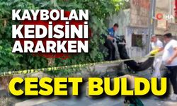 Kaybolan kedisini ararken ceset buldu