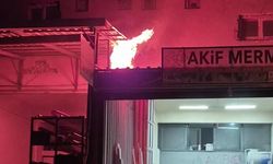 Kaynak sırasında sıçrayan kıvılcım yangın çıkardı