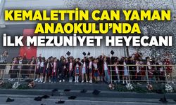 Kemalettin Can Yaman Anaokulu’nda ilk mezuniyet heyecanı