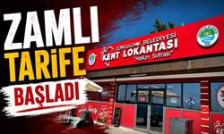 Kent Lokantası'nda zamlı tarife başladı