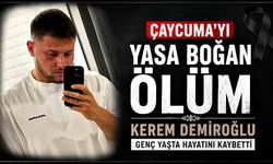Çaycuma’yı yasa boğan ölüm: Kerem Demiroğlu genç yaşta hayatını kaybetti