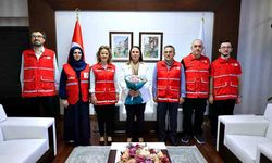 Kızılay'dan Vali Nurtaç Arslan'a teşekkür