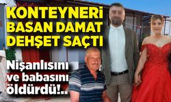 Kendisinden ayrılmak isteyen nişanlısını ve babasını öldürdü