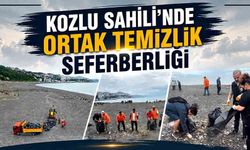 Kozlu Sahili’nde ortak temizlik seferberliği