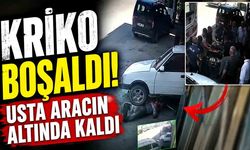 Tamir etmek istediği otomobilin altında kaldı