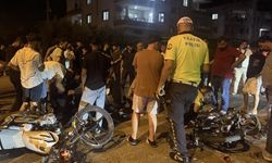 Mersin'de motosiklet kazası: 1 ölü, 1 yaralı