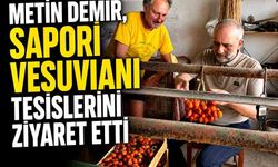 Metin demir, Saporı Vesuvıanı Tesislerini ziyaret etti